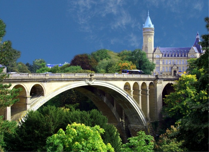 Luxembourg_Pont_Adolphe Top 25 Most Democratic Countries in the World