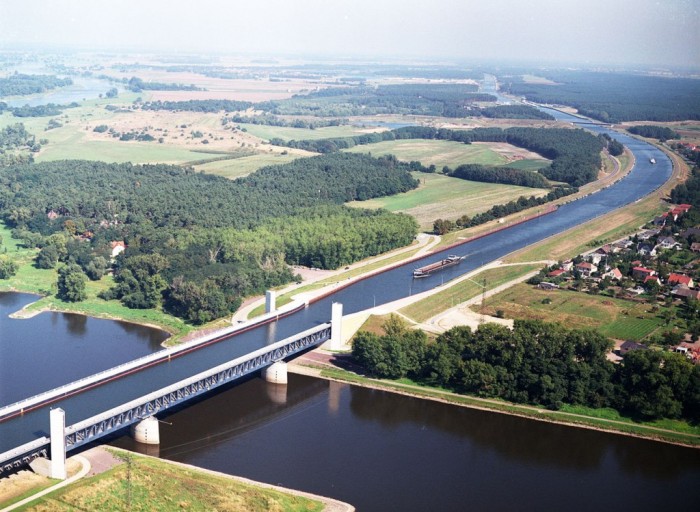 Have You Ever Seen Breathtaking & Weird Bridges Like These Before? 42 Magdeburg-Water-Bridge-01-1