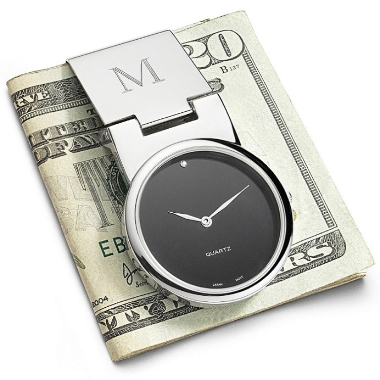 Modern Money Clip Watch