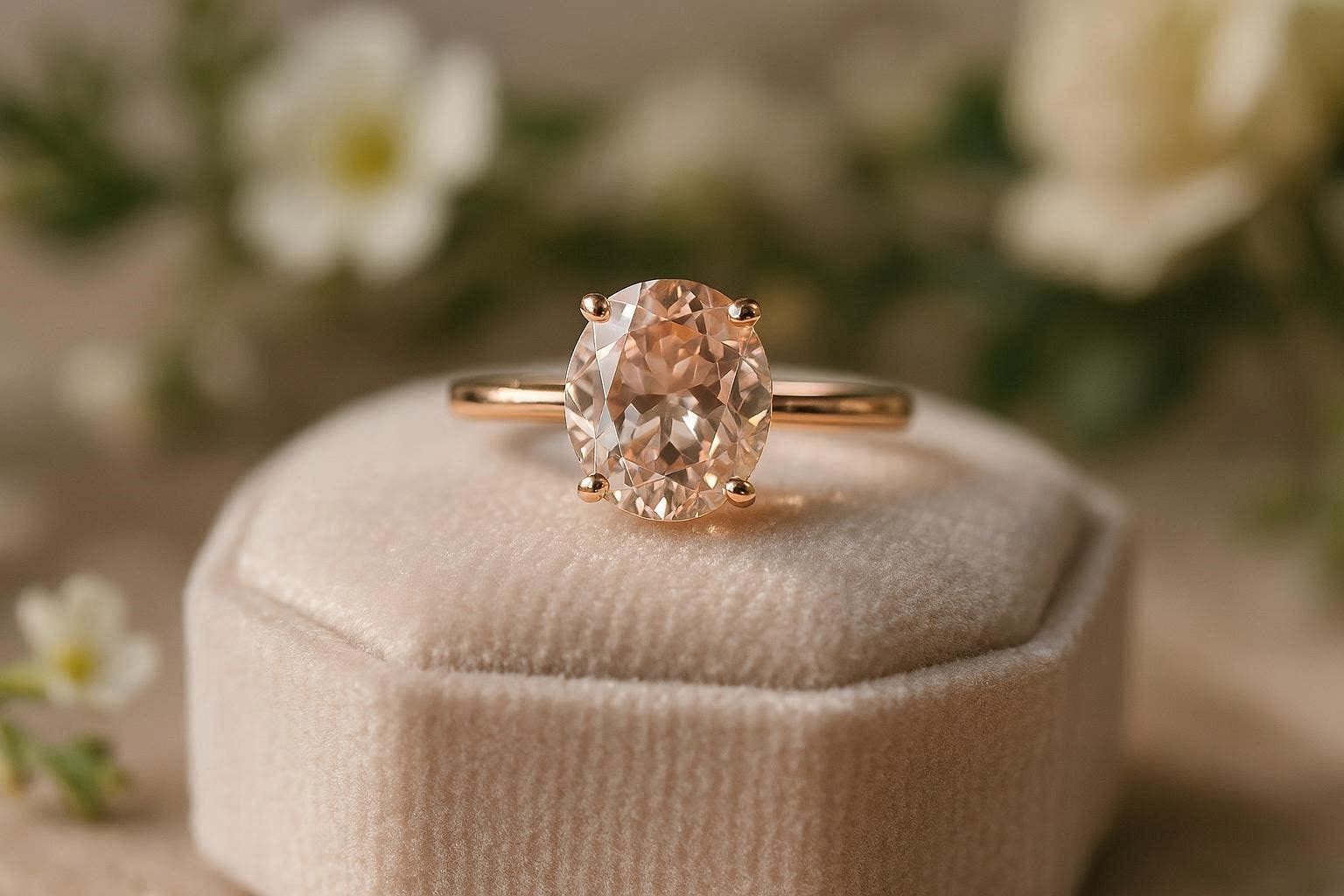 18 Magnificent & Breathtaking Colored Stone Engagement Rings 8 Morganite Engagement Ring 18 Magnificent & Breathtaking Colored Stone Engagement Rings - 8 colored stone engagement rings