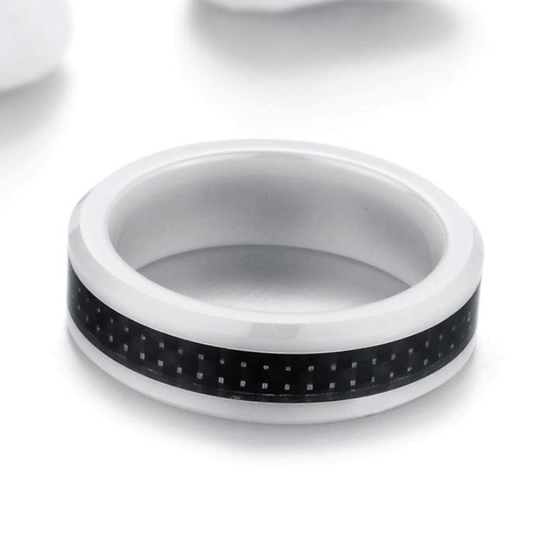 60 Unbelievable Ceramic Wedding Bands for Him & Her 38 New-Arrival-Fashion-Aewelry-font-b-Wedding-b-font-font-b-Rings-b-font-font-b