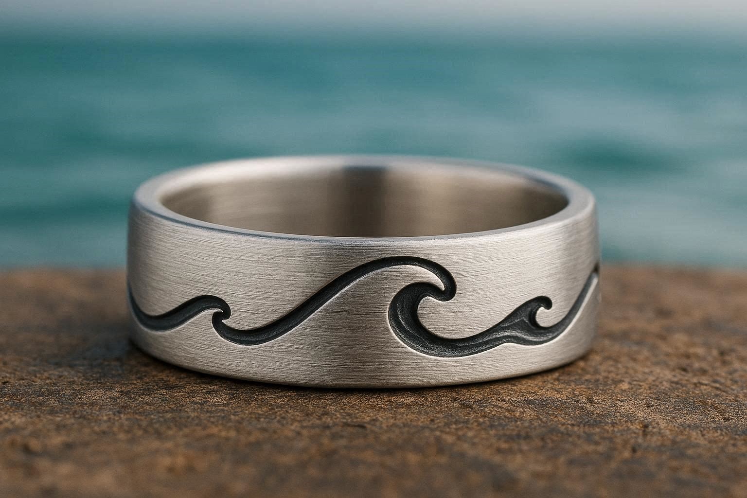 Top 19 Gorgeous Hawaiian Wedding Rings and Bands 10 Ocean Wave Wedding Band Top 19 Gorgeous Hawaiian Wedding Rings and Bands - 10 Hawaiian wedding rings and bands