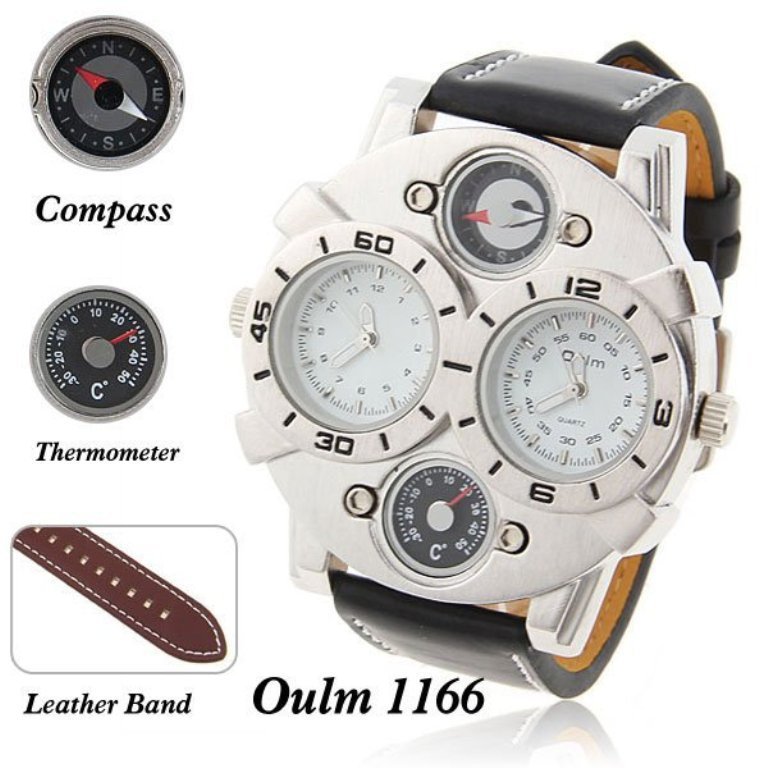 Oulm-Brand-Multi-Function-japan-movement-fashion-Men-watch-with-Dual-Movt-Dial-Genuine-Leather-Black