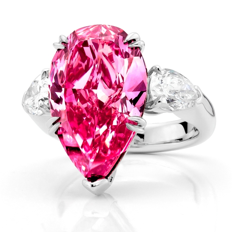 Pink-Diamond-Jewelry 60 Magnificent & Breathtaking Colored Stone Engagement Rings