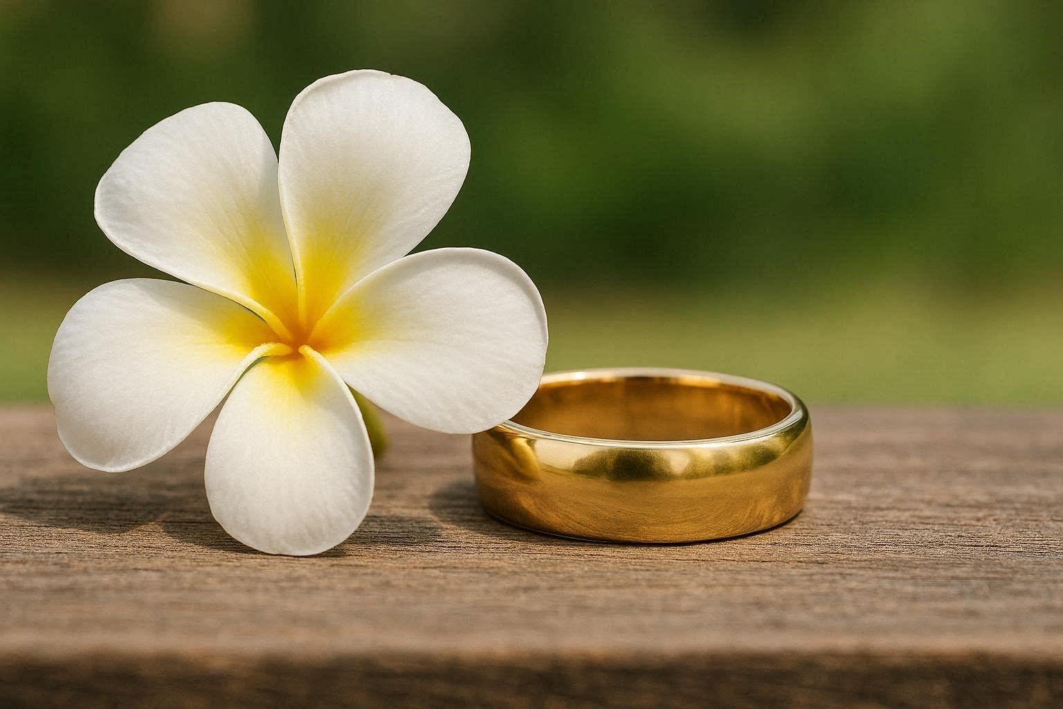 Top 19 Gorgeous Hawaiian Wedding Rings and Bands 5 Plumeria Flower Wedding Band Top 19 Gorgeous Hawaiian Wedding Rings and Bands - 5 Hawaiian wedding rings and bands