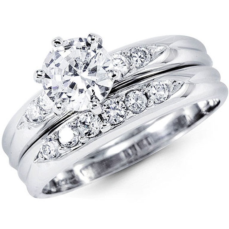 35 Dazzling & Catchy Bridal Wedding Ring Sets