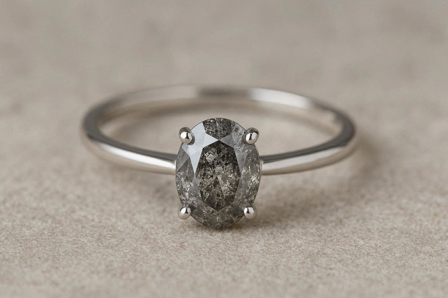 20 Unique and Unusual Wedding Rings 5 Salt and Pepper Diamond Wedding Ring 20 Unique and Unusual Wedding Rings - 5 unusual wedding rings
