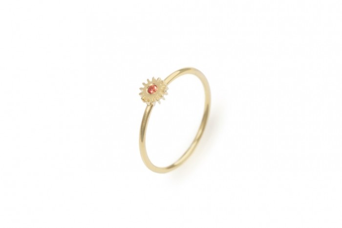 40 Elegant Orange Sapphire Rings for Different Occasions 31 Small_Gold_Up_Orange