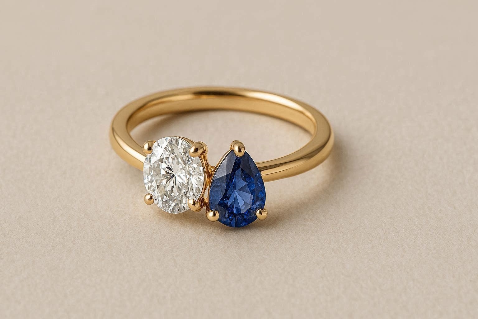 20 Unique and Unusual Wedding Rings 19 Toi et Moi Wedding Ring 20 Unique and Unusual Wedding Rings - 19 unusual wedding rings
