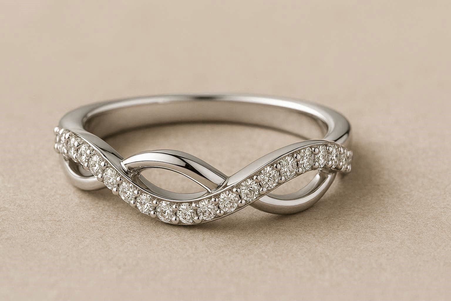20 Unique and Unusual Wedding Rings 15 Twisted Infinity Wedding Band 20 Unique and Unusual Wedding Rings - 15 unusual wedding rings