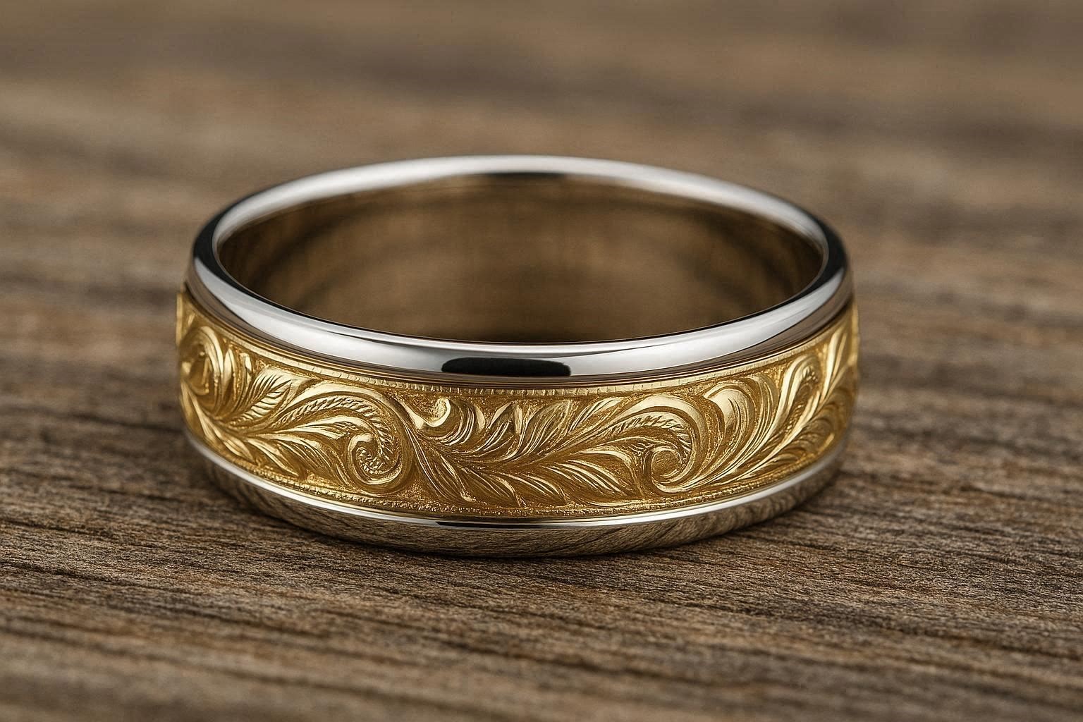 Top 19 Gorgeous Hawaiian Wedding Rings and Bands 20 Two Tone Hawaiian Wedding Band Top 19 Gorgeous Hawaiian Wedding Rings and Bands - 20 Hawaiian wedding rings and bands