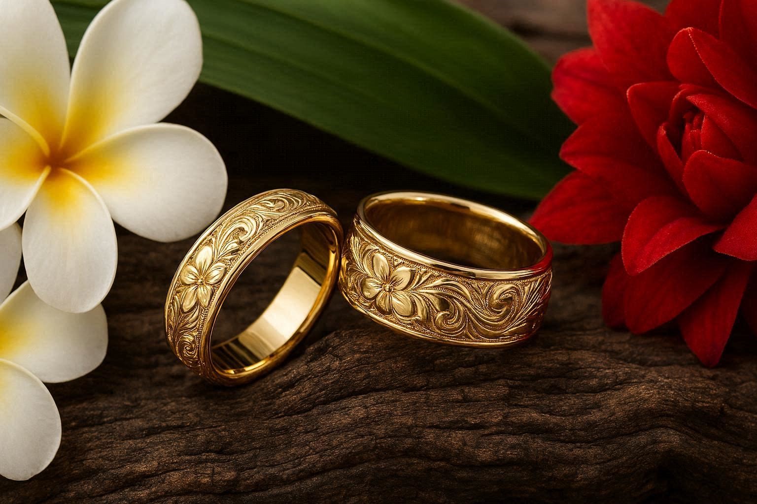 Top 19 Gorgeous Hawaiian Wedding Rings and Bands 2 Why Hawaiian Wedding Rings Are Rich in Beauty Culture and Meaning Top 19 Gorgeous Hawaiian Wedding Rings and Bands - 2 Hawaiian wedding rings and bands