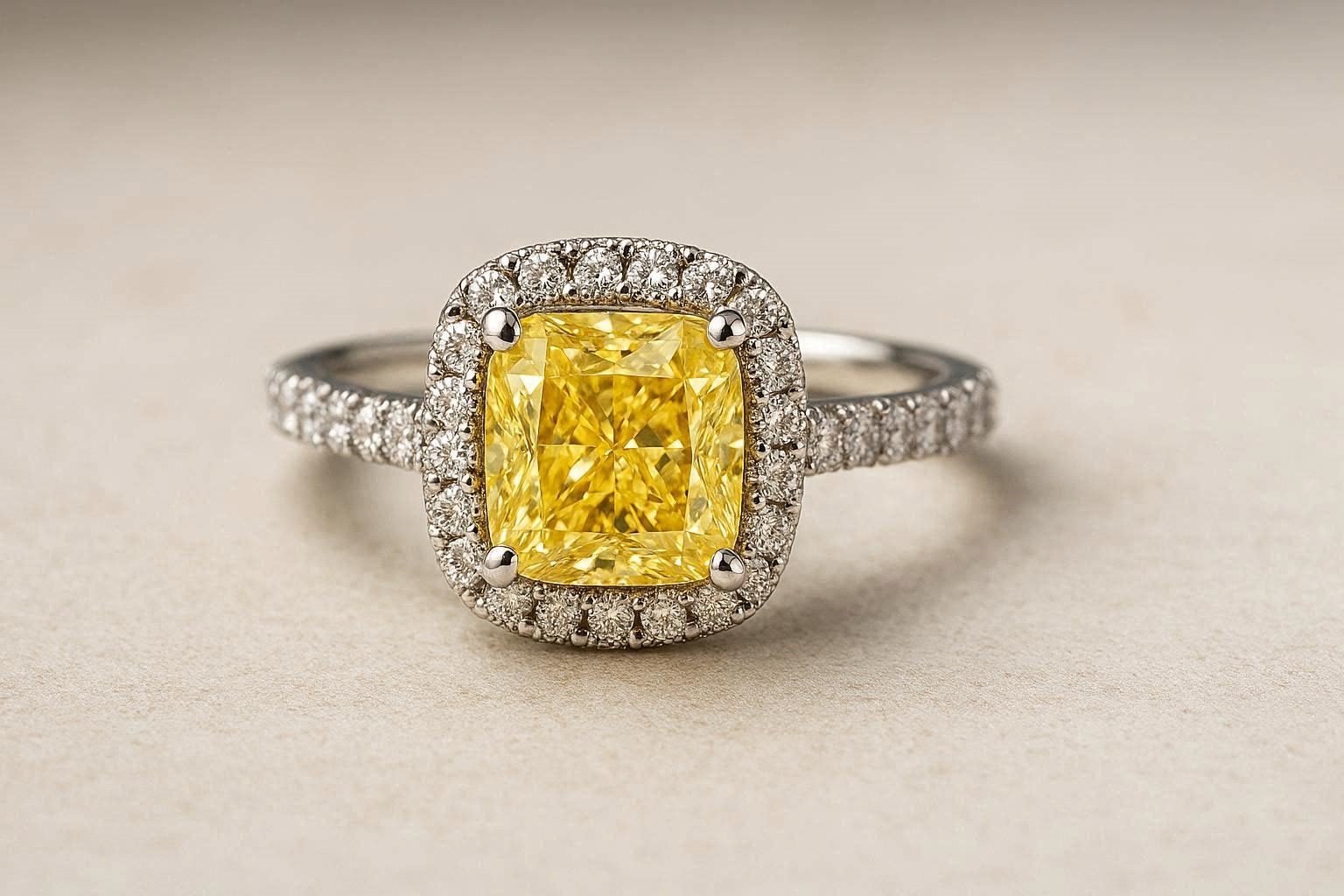 18 Magnificent & Breathtaking Colored Stone Engagement Rings 11 Yellow Diamond Engagement Ring 18 Magnificent & Breathtaking Colored Stone Engagement Rings - 11 colored stone engagement rings