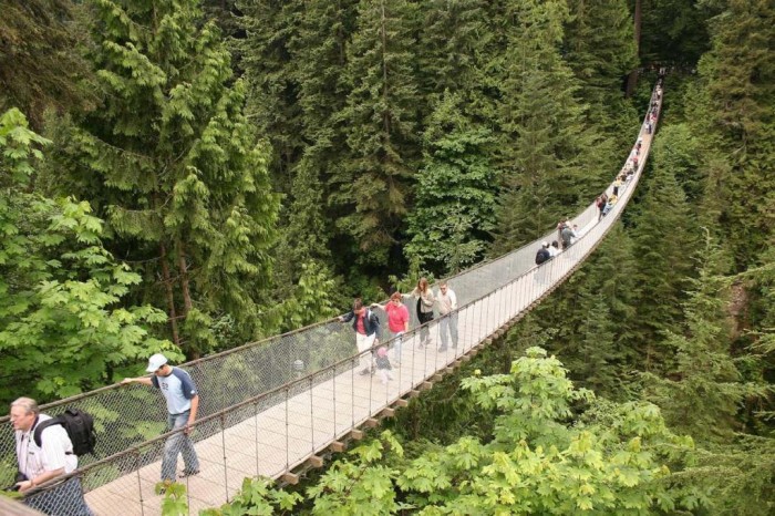 capilano03 The World’s 15 Scariest Bridges that Will Freeze Your Heart