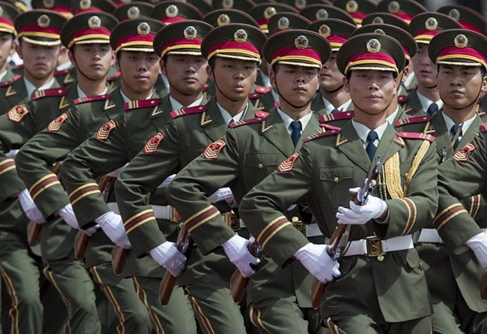2. Peoples Republic of China http://eng.mod.gov.cn/ It spent about $166.10 billion on its military in 2012 to be ranked as the 2nd biggest military spender in the world after the United States.