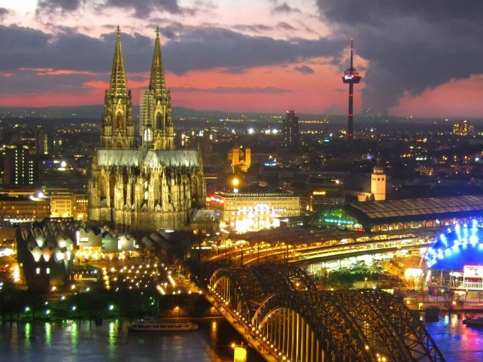 Top 10 Most Powerful Countries in the World 8 cologne_germany_by_night_2048x1536_wallpaper