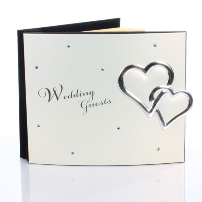 35 Best Affordable & Catchy Bachelorette Party Gift Ideas 3 crystal-hearts-wedding-guest-book
