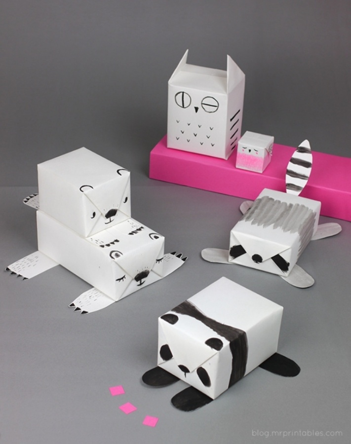 40 Creative & Unusual Gift Wrapping Ideas 33 diy-animal-gift-wrapping-ideas