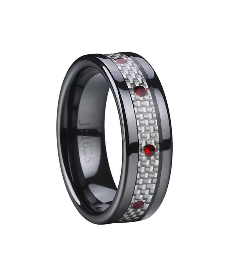 60 Unbelievable Ceramic Wedding Bands for Him & Her 22 fb1625_ceramic-black-rings_1__39087_zoom