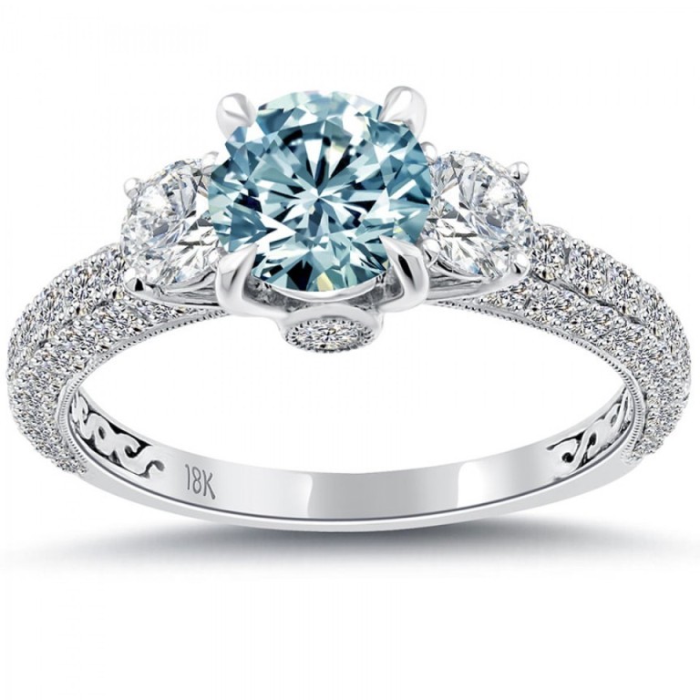 fd-222-1_2 60 Magnificent & Breathtaking Colored Stone Engagement Rings