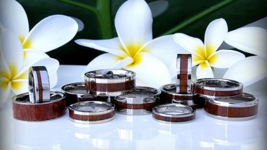Top 19 Gorgeous Hawaiian Wedding Rings and Bands 24 hawaiian koa jewelry Top 19 Gorgeous Hawaiian Wedding Rings and Bands - 22