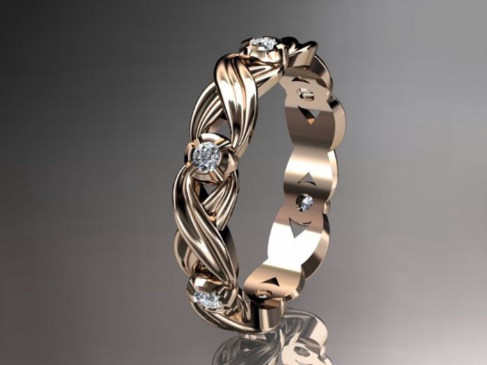Top 60 Stunning & Marvelous Rose Gold Wedding Bands 55 il_fullxfull.336990540