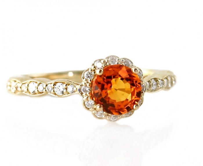 il_fullxfull.453483604_lqly1 40 Elegant Orange Sapphire Rings for Different Occasions
