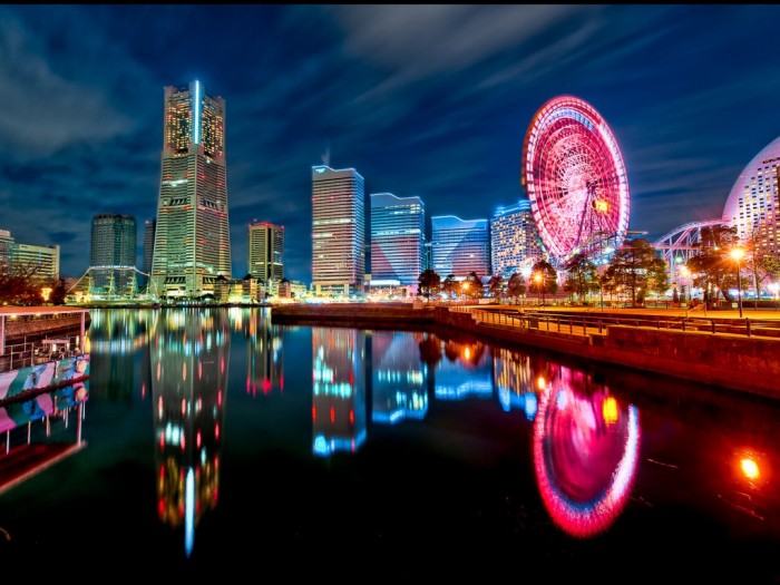 japan_tokyo_cityscapes_yokohama_city_lights_bay_1024x768_16155 Top 10 Most Powerful Countries in the World