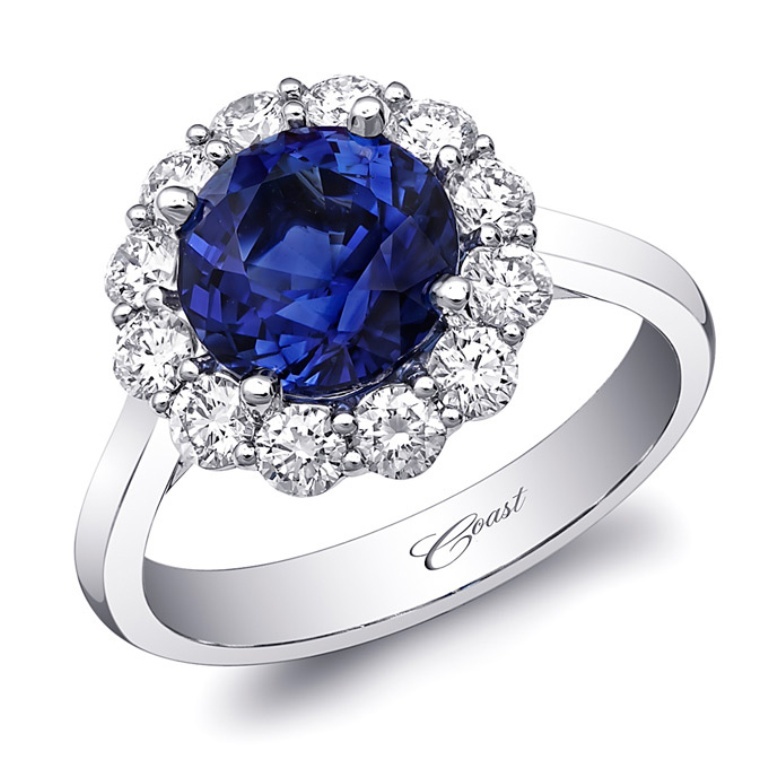 lzk0242-s-coast-diamond-wedding-engagement-ring-primary 60 Magnificent & Breathtaking Colored Stone Engagement Rings