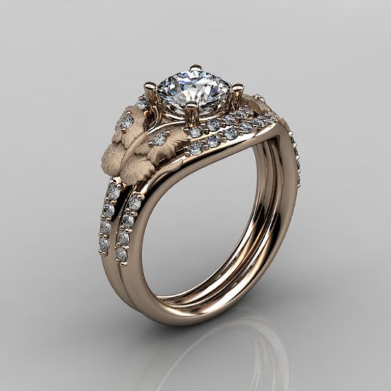 Top 60 Stunning & Marvelous Rose Gold Wedding Bands 54 original