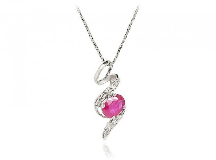50 Unique Diamond Necklaces & Pendants 4 pink_beauty_snake_ruby_pendant_necklace_060030_1