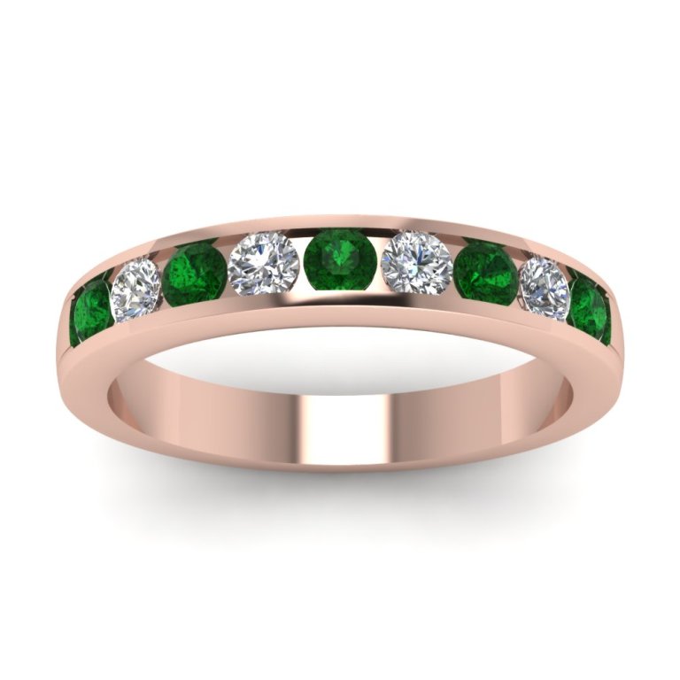 rose-gold-wedding-band-white-diamond-with-green-emerald-in-channel-set-FD1028BGEMGR-NL-RG