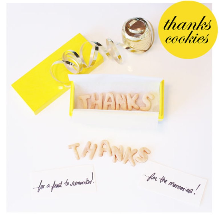 thankyoucookies1 30 Amazing & Affordable Thank You Gift Ideas