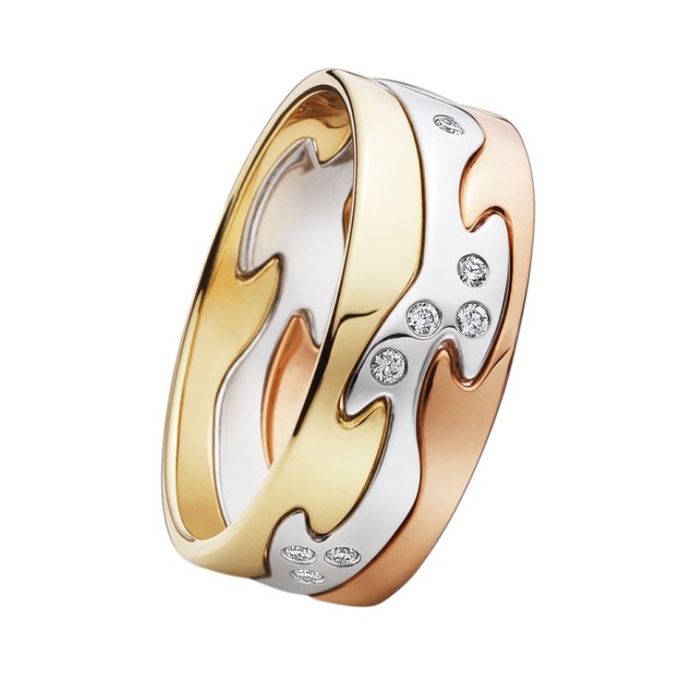 Top 60 Stunning & Marvelous Rose Gold Wedding Bands 46 unique-wedding-bands-for-brides-rose-yellow-gold-platinum-diamonds