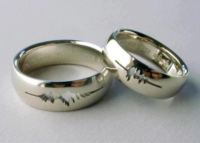 wave-form-rings 40 Unique & Unusual Wedding Rings for Him & Her