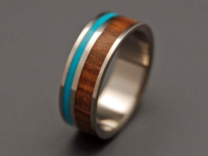 wood-ring-for-him 40 Unique & Unusual Wedding Rings for Him & Her