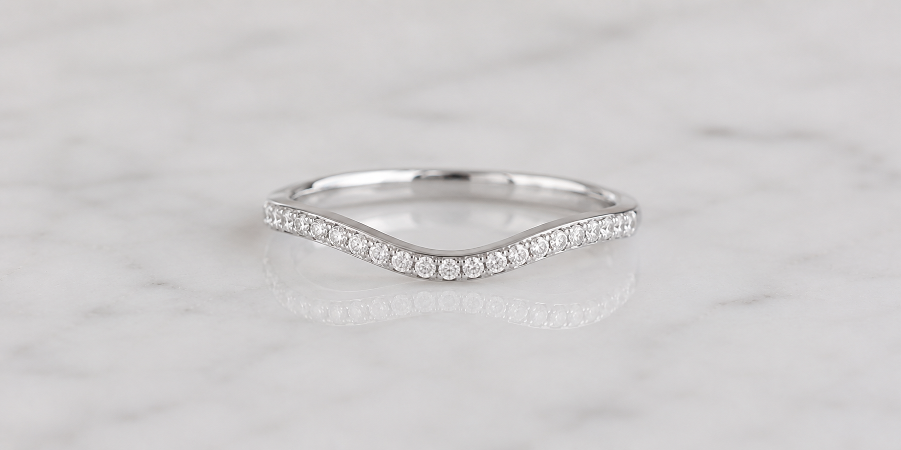 Curved Diamond Wedding Band 17 Breathtaking & Marvelous Diamond Wedding bands for Him & Her - 19 diamond wedding bands