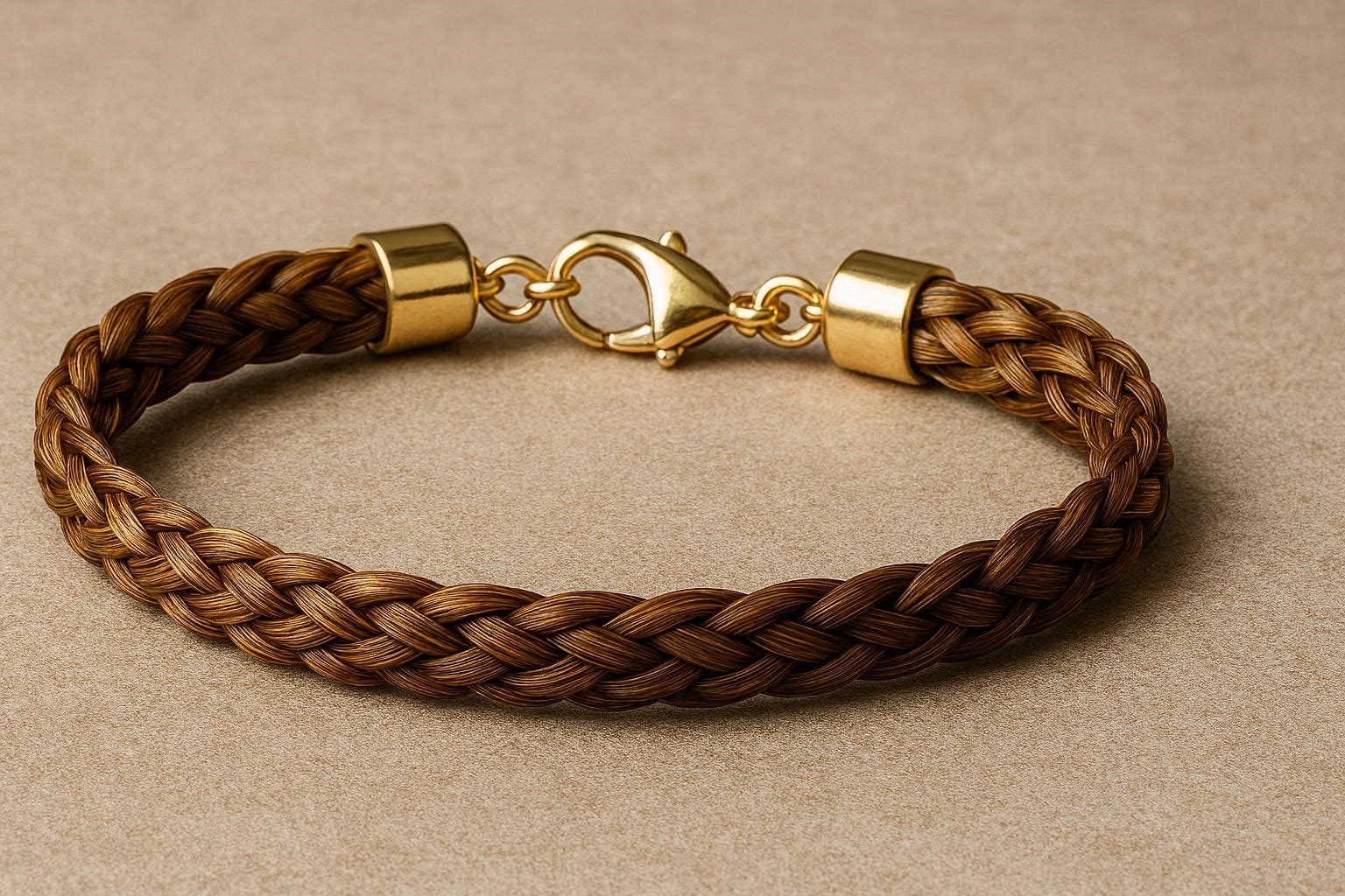 15 Elegant and Breathtaking Horse Hair Bracelets 13 Gold Horse Hair Bracelet 15 Elegant and Breathtaking Horse Hair Bracelets - 13 horse hair bracelets