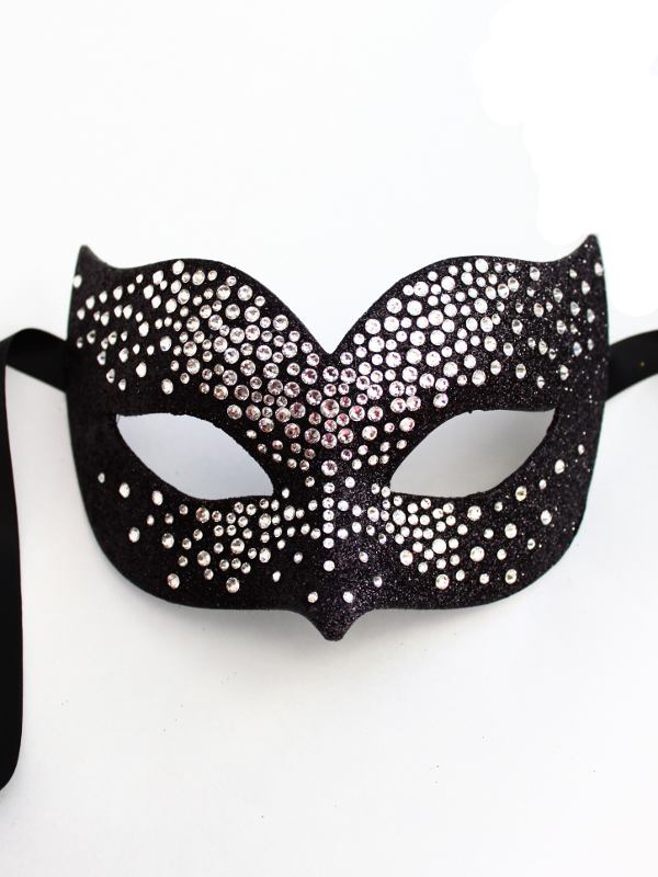 Luxury-Silver-Black-Swarovski-Crystal-Bird-Venetian-Masquerade-Mask-f 89+ Most Stylish Masquerade Masks in 2020