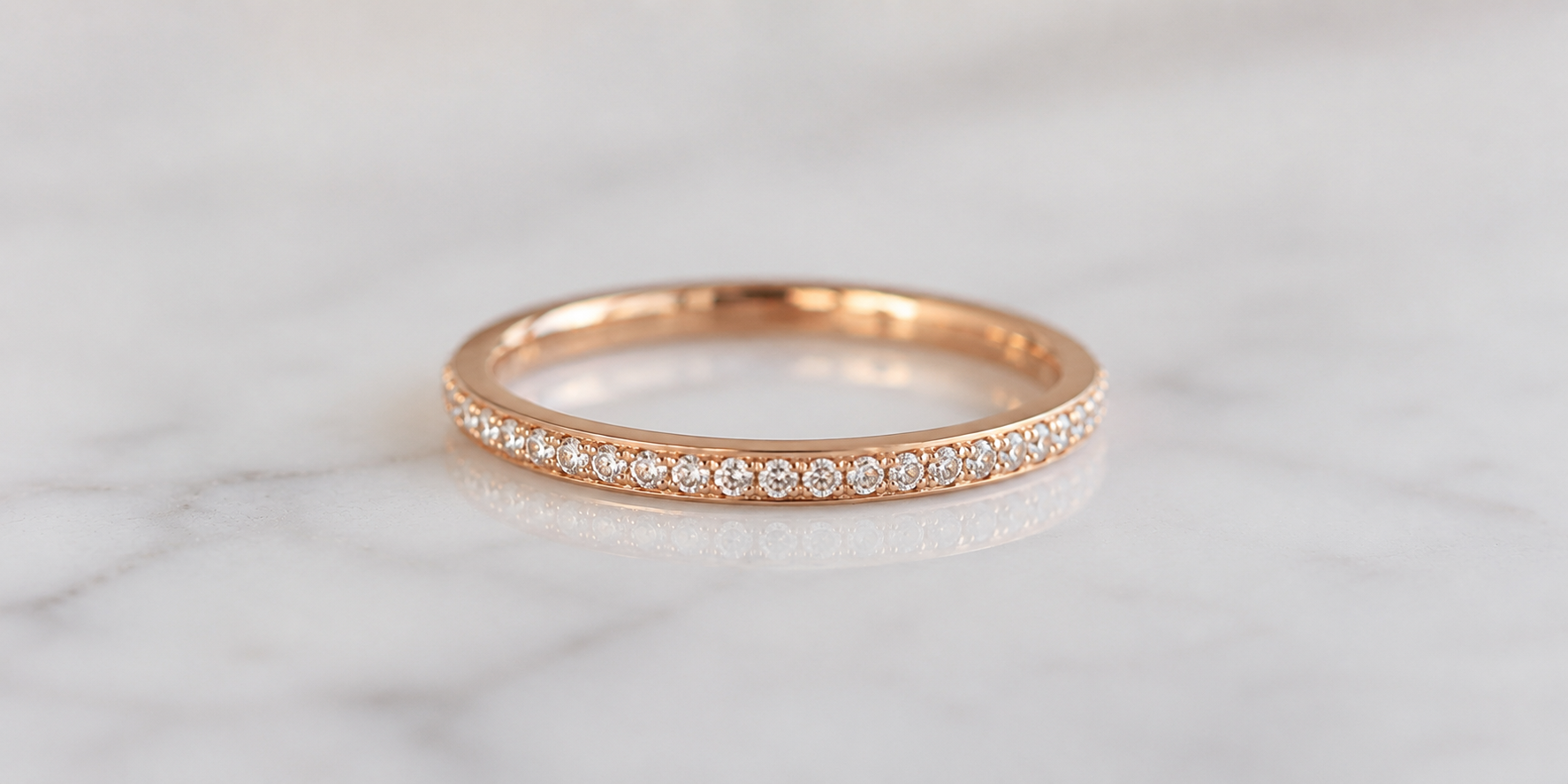 Rose Gold Diamond Wedding Band 17 Breathtaking & Marvelous Diamond Wedding bands for Him & Her - 16 diamond wedding bands