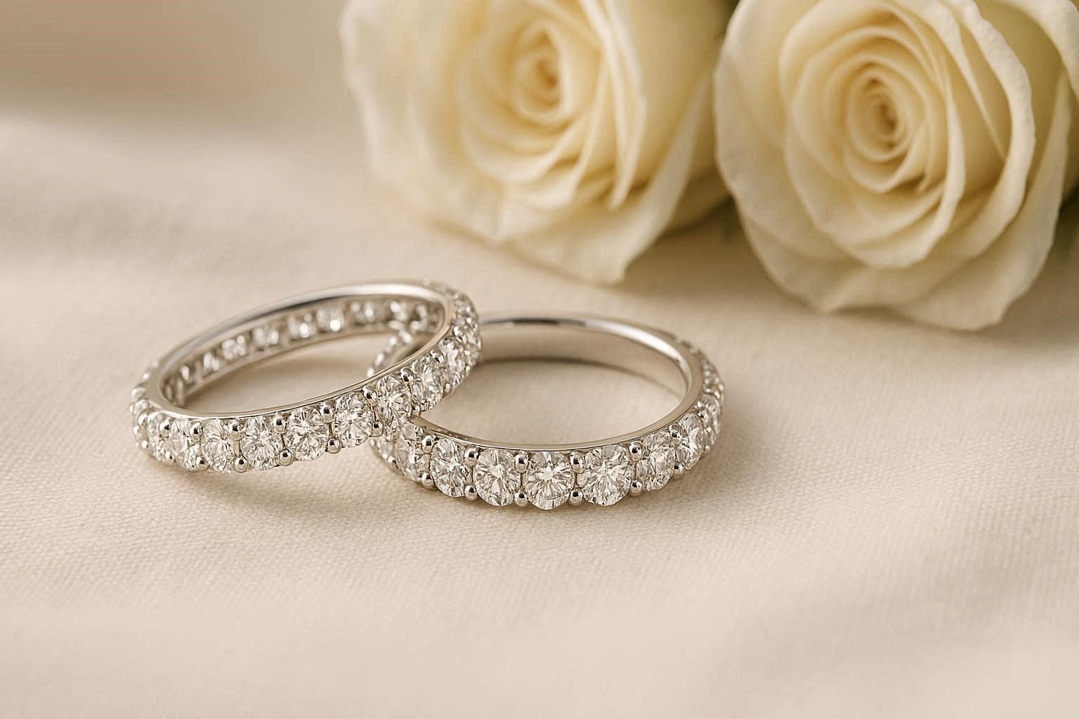 Why Diamond Wedding Bands Are the Ultimate Symbol of Eternal Love 17 Breathtaking & Marvelous Diamond Wedding bands for Him & Her - 2 diamond wedding bands