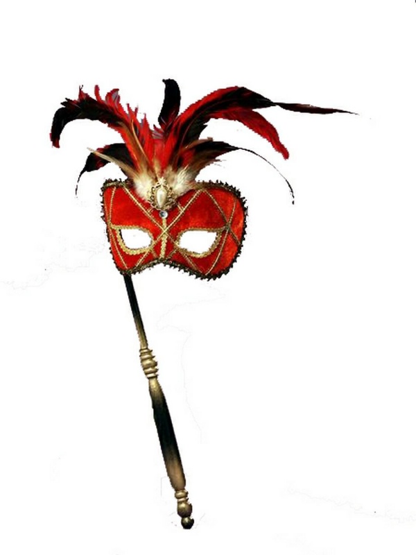 red-stick-mask 89+ Most Stylish Masquerade Masks in 2020