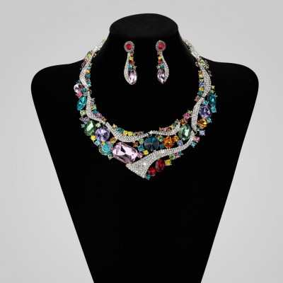 Rhinestone-Crystal-Wedding-Bridesmaid-Jewellery-Set-Multicolor-1__47176_std These 25+ Multicolor Jewels Will Live Up Your Outfit And Uplift Your Mood As Well