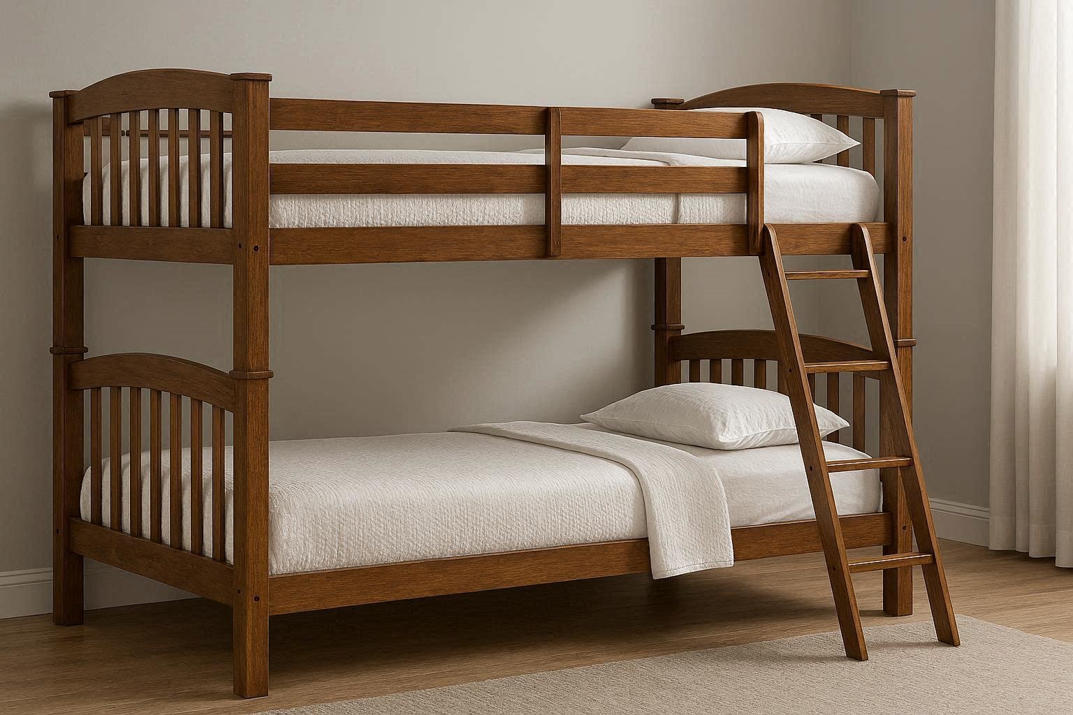 Traditional Twin Over Twin Bunk Beds Make Your Children's Bedroom Larger Using Bunk Beds - 3 your children's bedroom
