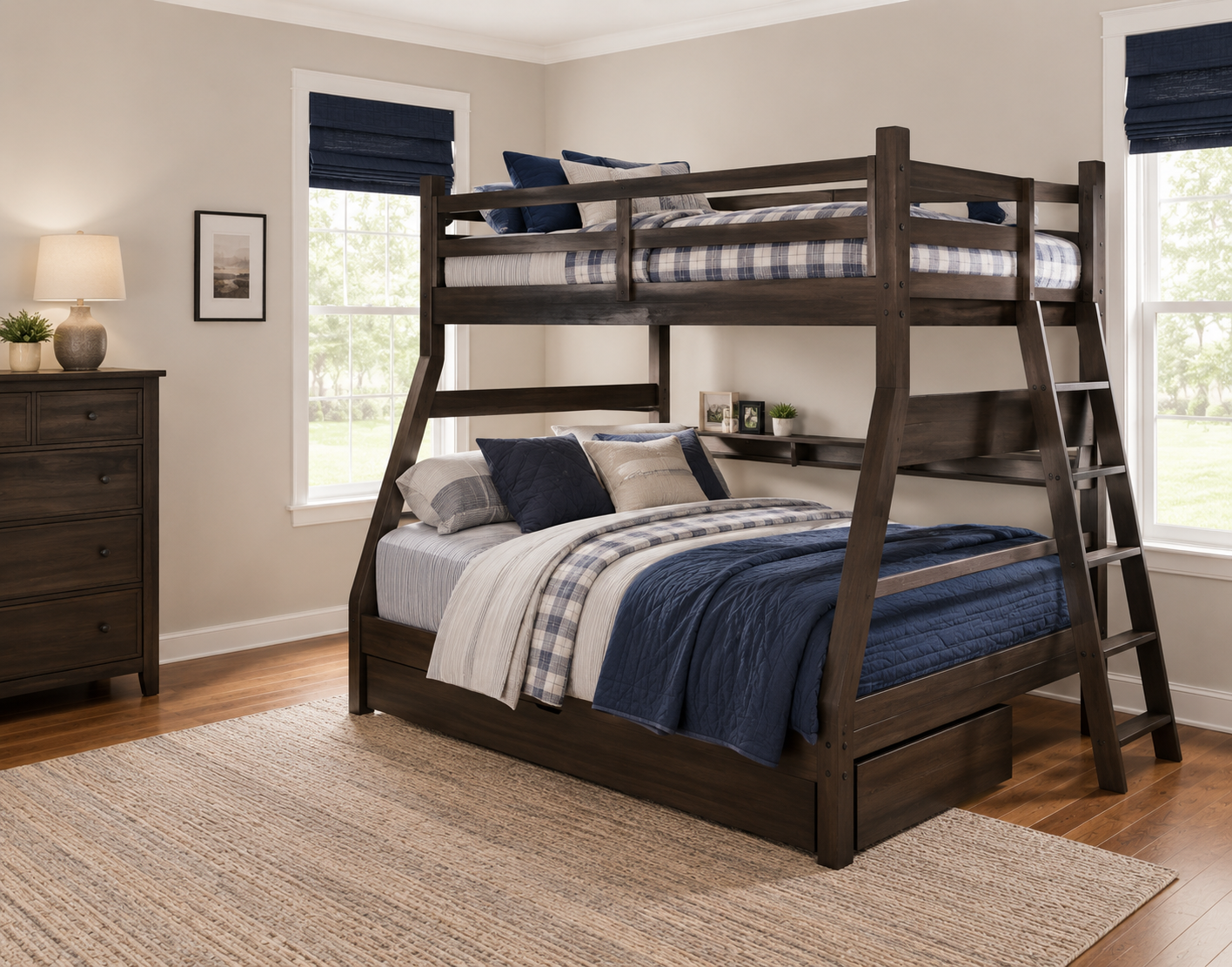 Twin Over Full Bunk Beds for Growing Families Make Your Children's Bedroom Larger Using Bunk Beds - 4 your children's bedroom