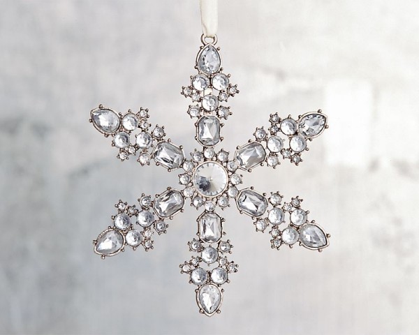 pottery-barn-jewel-snowflake-ornament 15+ Unique And Elegant Designs Of Christmas Jewels