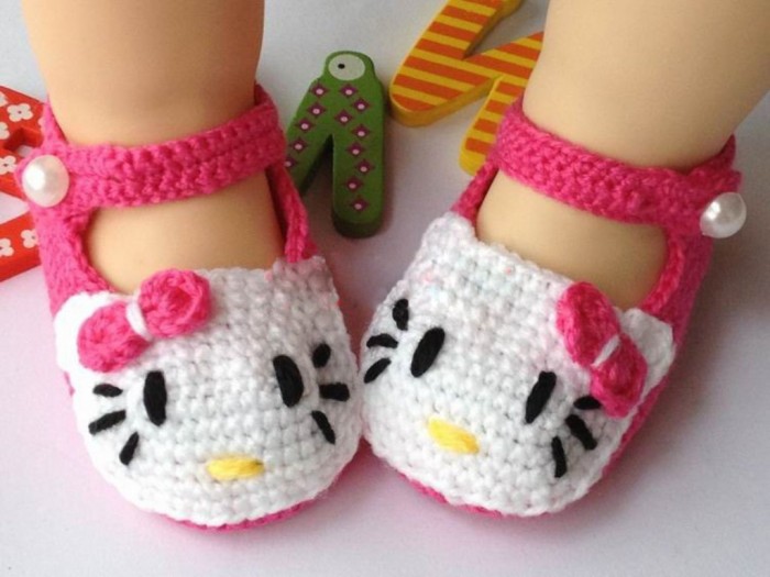 1-104 20 Awesome & Fabulous Collection of Crochet Slippers for Newborn Babies