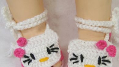 1 118 20 Awesome & Fabulous Collection of Crochet Slippers for Newborn Babies - 50