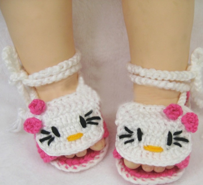 1-118 20 Awesome & Fabulous Collection of Crochet Slippers for Newborn Babies