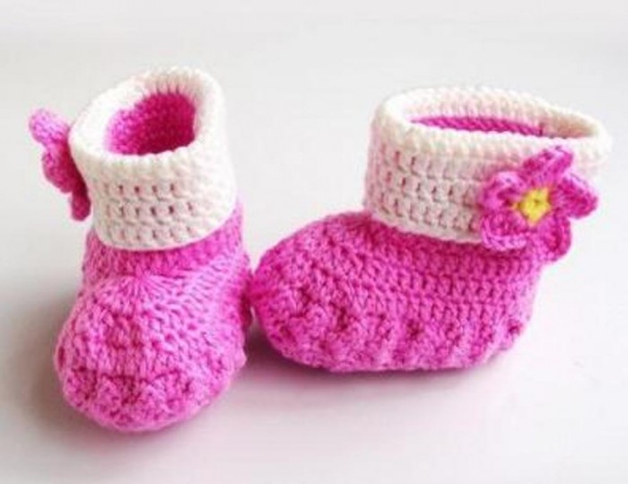 1-134 20 Awesome & Fabulous Collection of Crochet Slippers for Newborn Babies